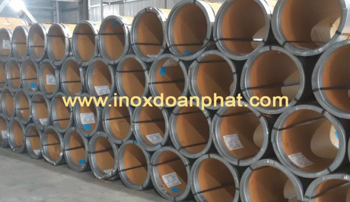 Kho inox cuộn số lượng lớn