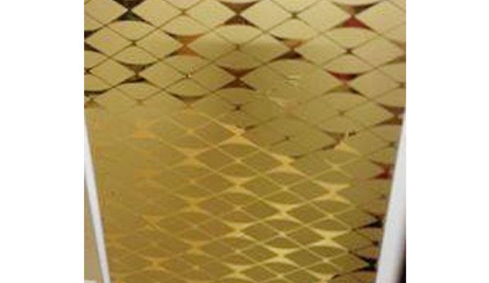 Inox hoa văn quả trám