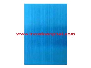 Tấm inox xước xanh